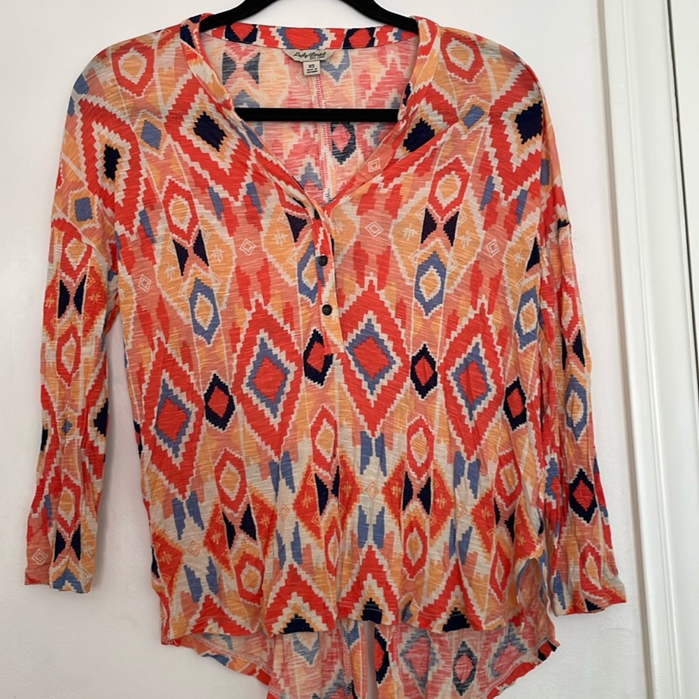 Lucky Brand Printed Top